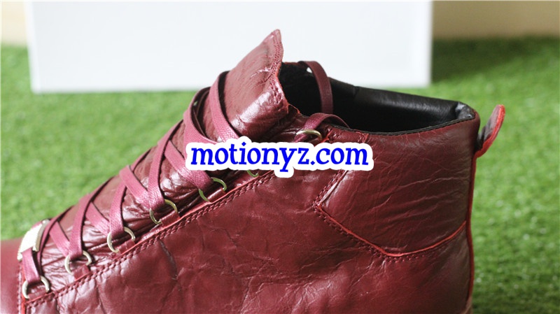 Balenciaga Arena Leather Red Wine